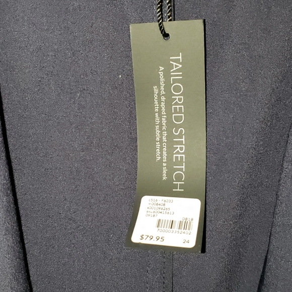 NWT Lane Bryant Navy Blue Blazer - Picture 4 of 4